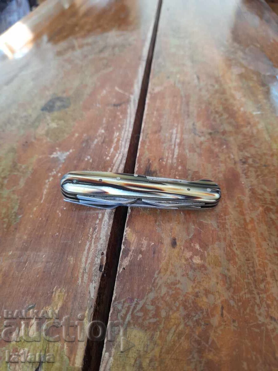 Cuțit de buzunar vechi, lamă, lamă Cuțit de buzunar vechi, lamă, lamă