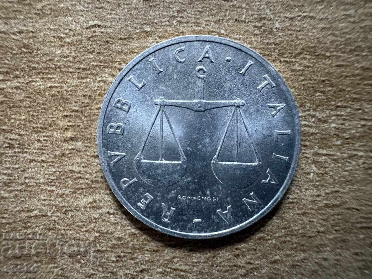 Italia - 1 liră (1954) cu preț € 0.55 | 1.08 BGN