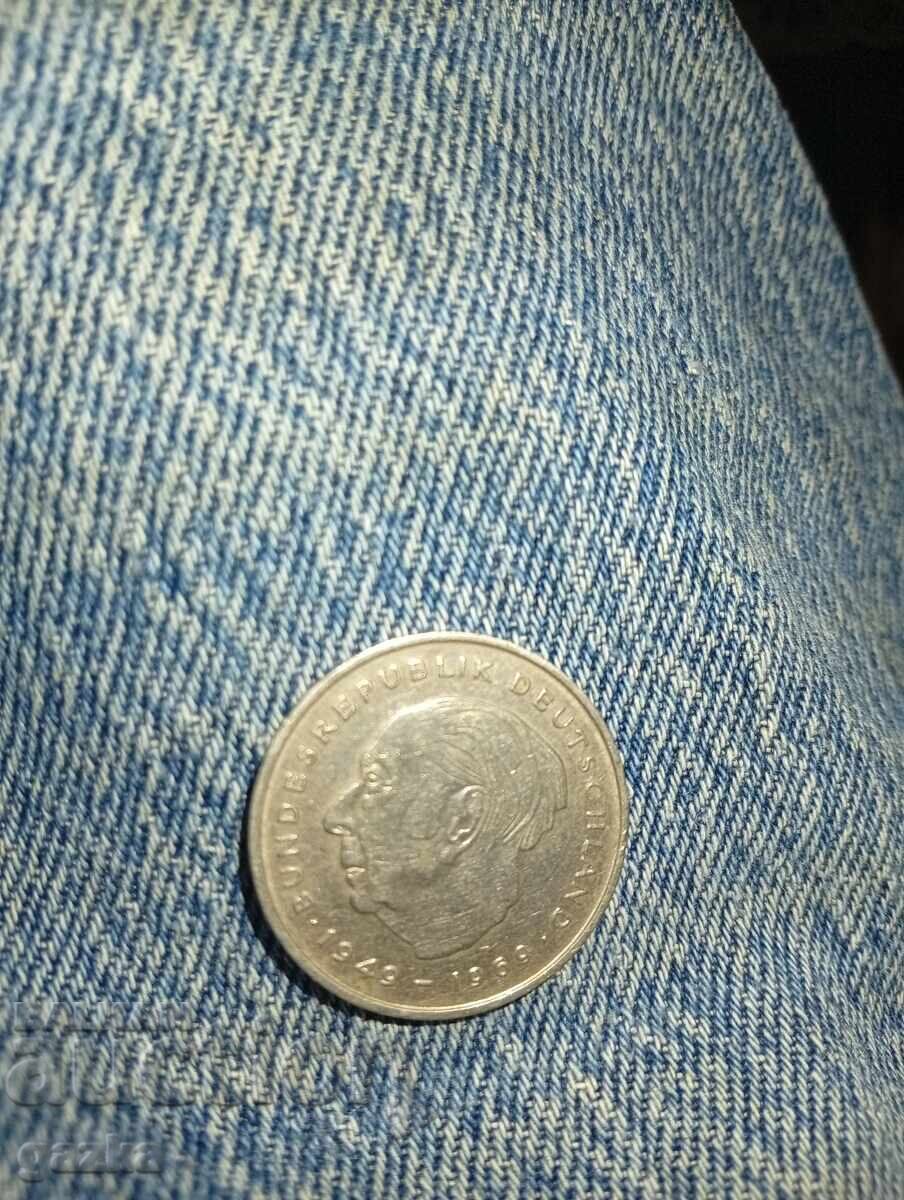 Livrarea 2 mărci germane 1971