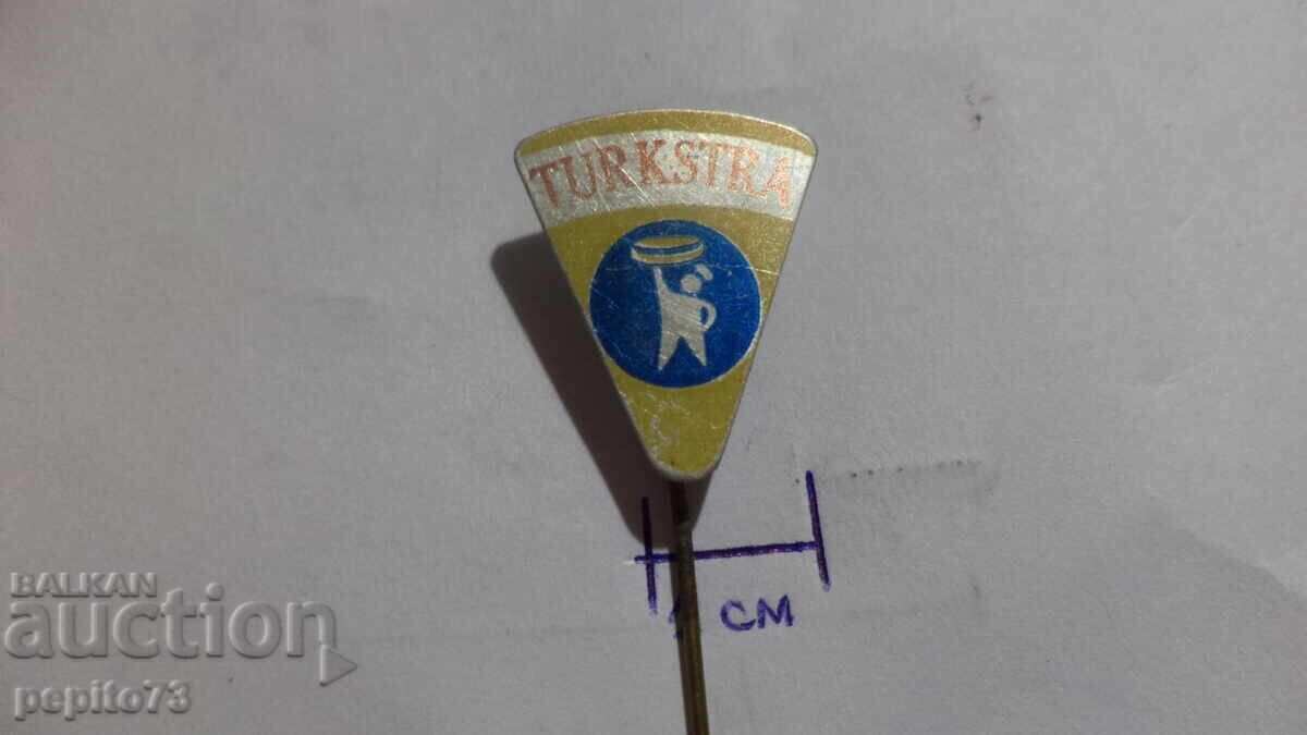 Znachka reklamna ,TURKSTRA,marka sukhari cu preț € 0.50 | 0.98 BGN Znachka reklamna ,TURKSTRA,marka sukhari cu preț € 0.50 | 0.98 BGN