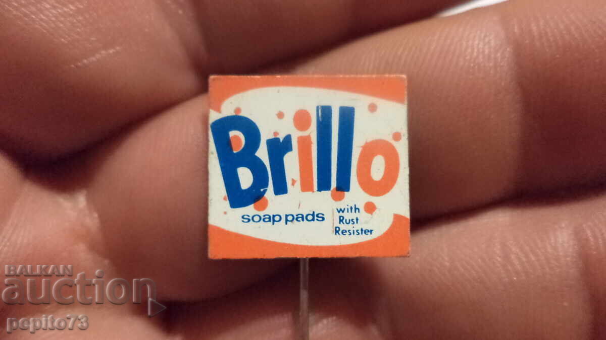 Znachka reklamă, Brillo, marcă de produs pentru rugină