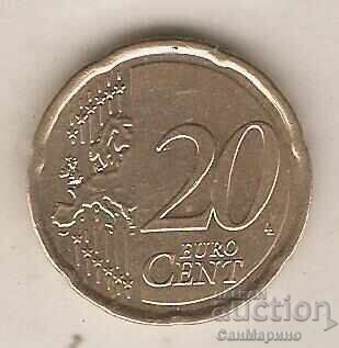 Grecia 20 eurocenți 2008