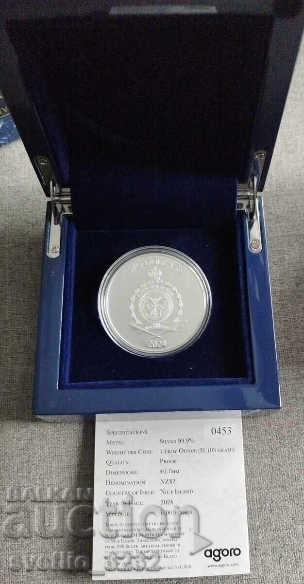 Ασήμι 1 OZ 2024 Θησαυρός της Παναγιούριστε με τιμή € 200.00 | 391.17 BGN