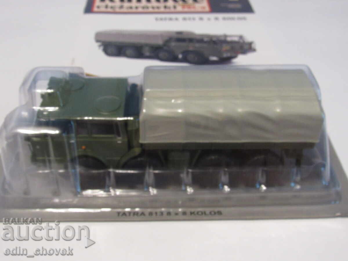 1/43 Deagostini/IXO Tatra 813 8x8 Kolos military truck. New with price € 45.00 | 88.01 BGN