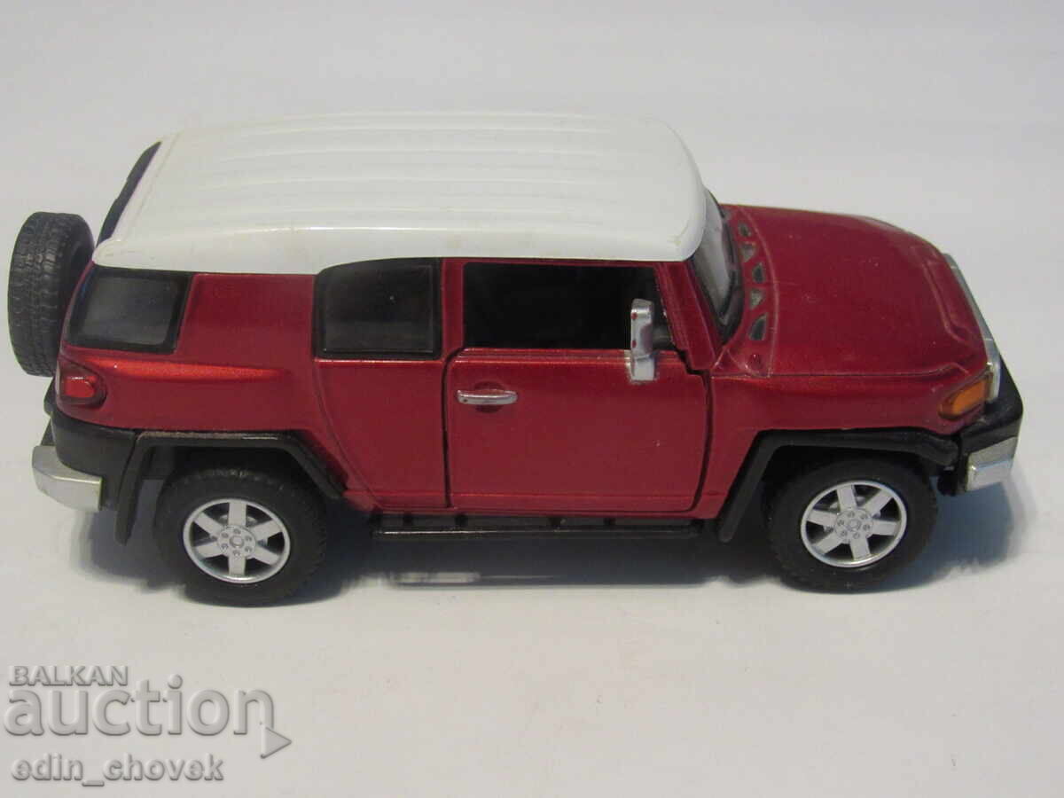 Παράδοση 1/36 Kinsmart Toyota FJ Cruiser μεταλλικό συλλεκτικό αυτοκινητάκι