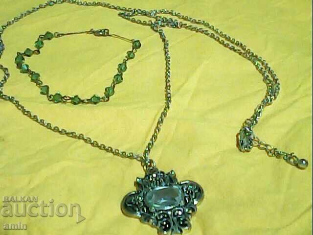 Όμορφο σετ με κρύσταλλα Swarovski
