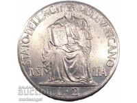 Vatican 2 lire 1942 Vatican