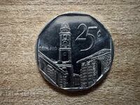 Куба - 25 сентавос (2006)