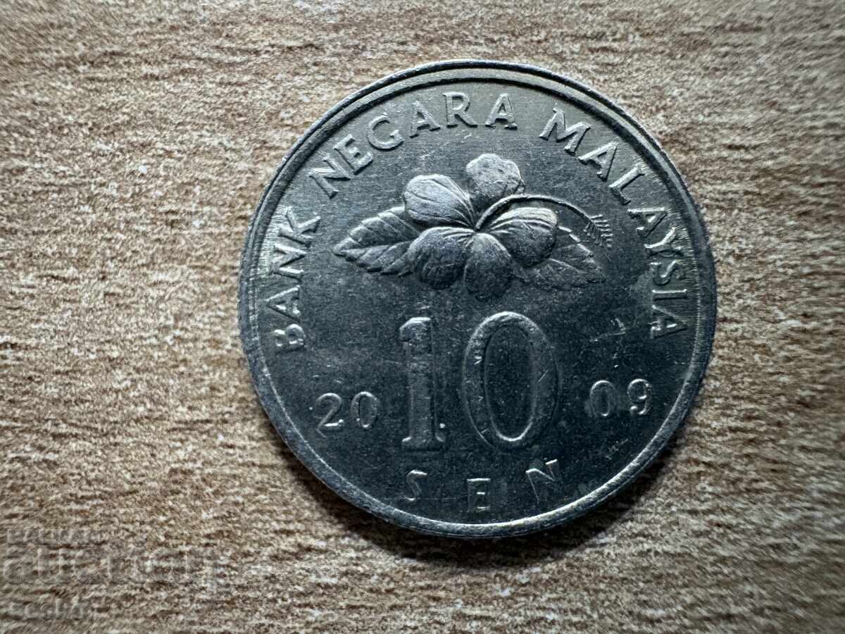 Malaezia - 10 sen (2009)