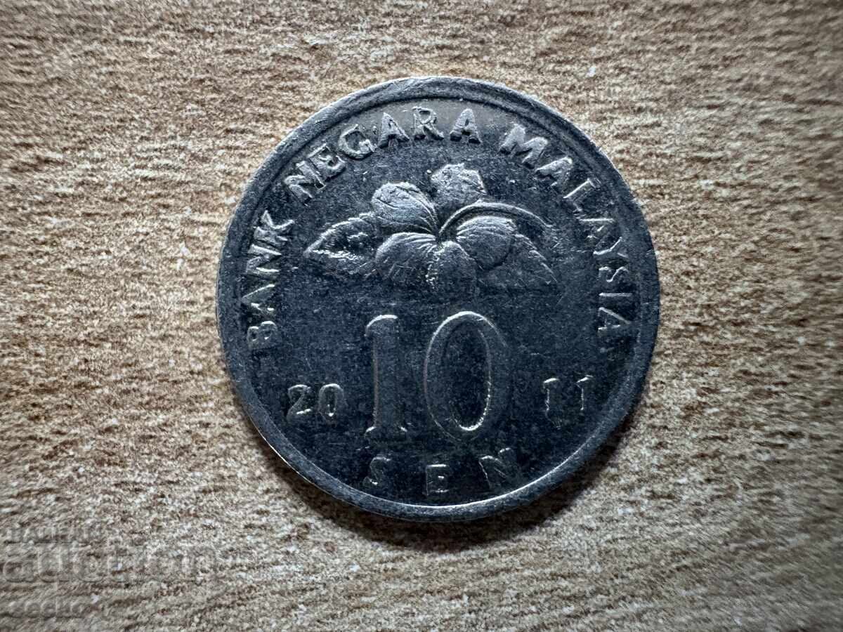Malaezia - 10 sen (2011)