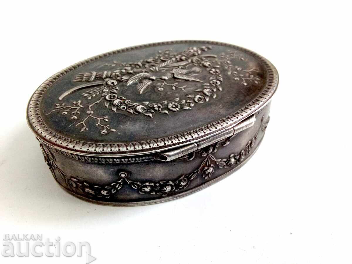 Delivery of Antique French Silver Snuff Box
