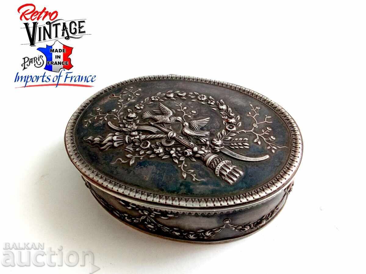 Antique French Silver Snuff Box