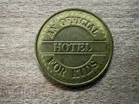 Жетон - Holliday Inn (1990) - игрален жетон