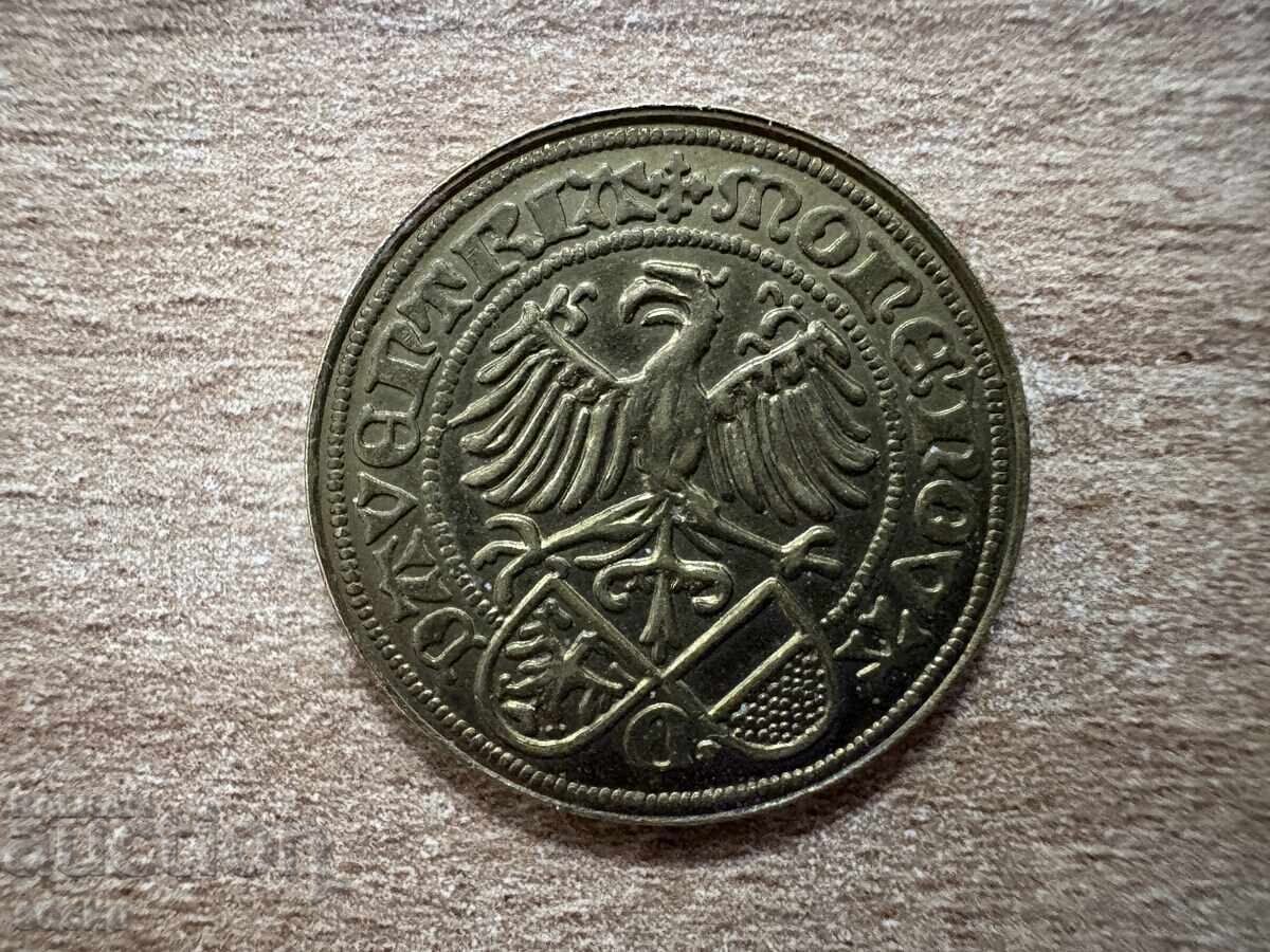 Olanda - Jeton - 500 Ani Deventer Oeververbin (1982) cu preț € 1.00 | 1.96 BGN