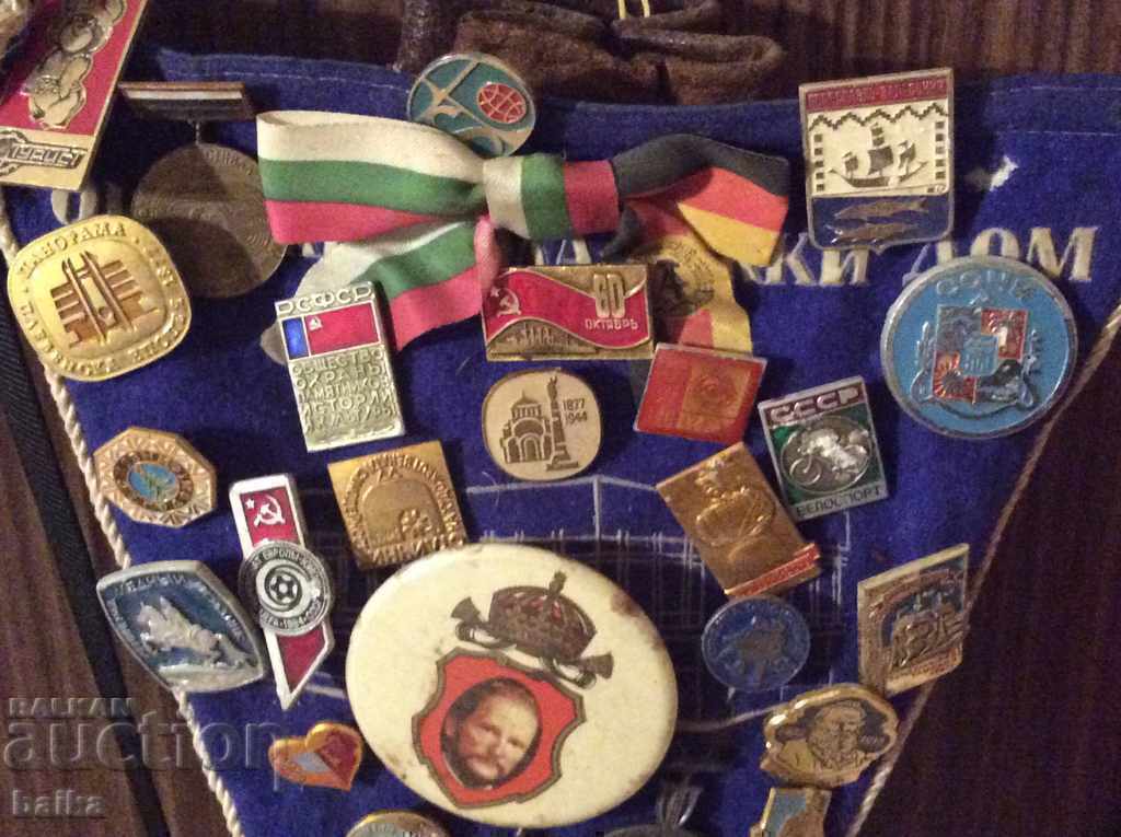 РЕДКИ ЗНАЧКИ-38бр в/у знаме!!! - 6