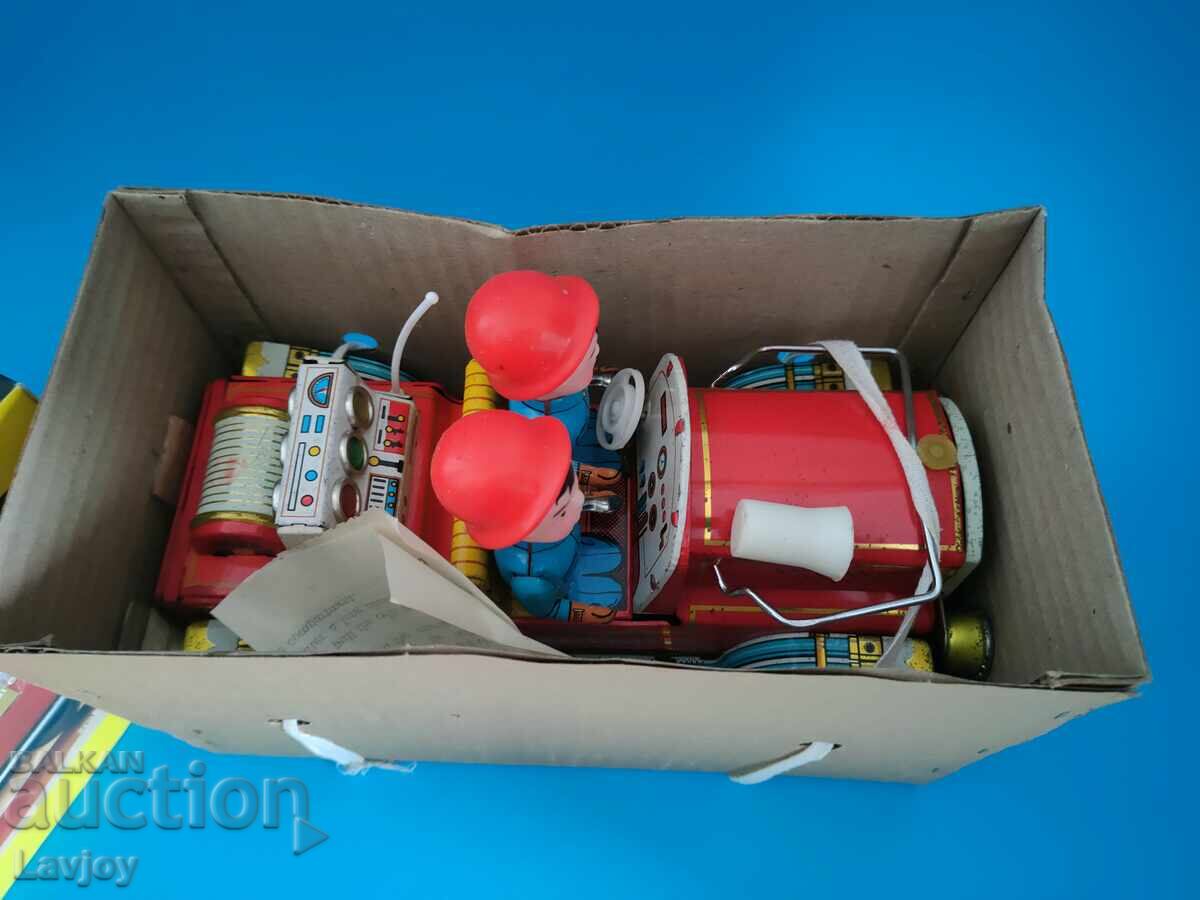 Аукцион Метална детска играчка Пожарна * Уникат* Б.З.Ц. от 0.01