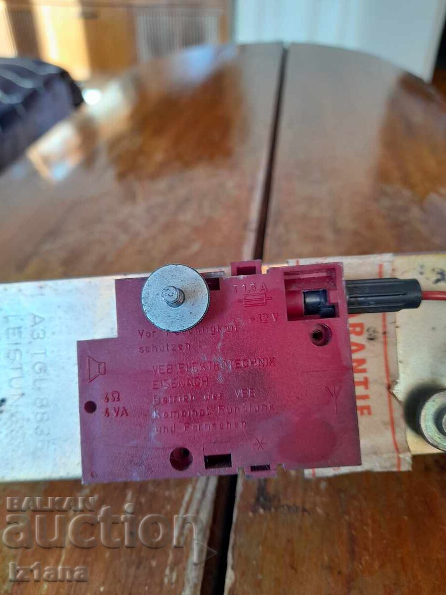 Старо автомобилно радио RFT Micros - 6