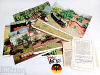 Collection of retro postcards