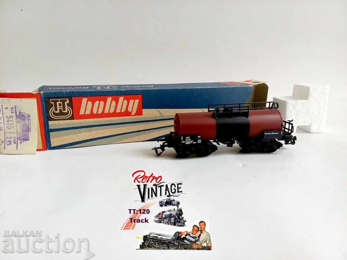 модел на цистерна вагон BTTB 5415 Kesselwagen MAV в мащаб TT модел на цистерна вагон BTTB 5415 Kesselwagen MAV в мащаб TT