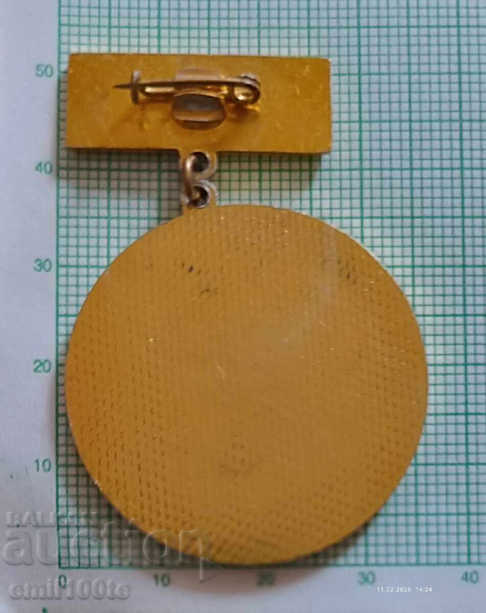 Delivery of Badge - Mass Ski Races Open Track