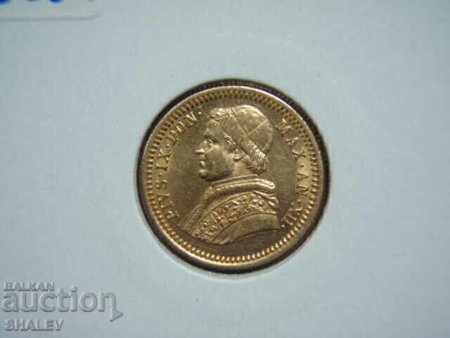 2,50 Scudi 1858 Vaticana (2 1/2  скуди Ватикана)- AU (злато) - 7