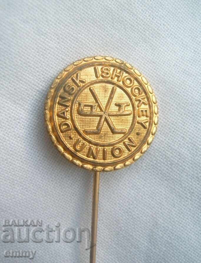 Значка Дания - Датски съюз по хокей на лед с цена € 1.50 | 2.93 лв.