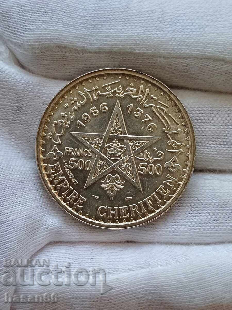 500 franci 1956 monedă de top cu preț € 69.00 | 134.95 BGN