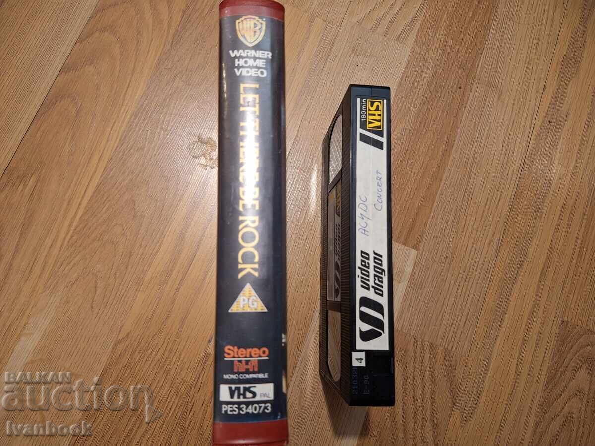Видео касета VHS - AC/DC с цена € 4.00 | 7.82 лв.
