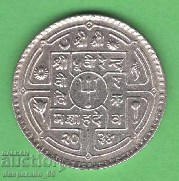 (¯`'•.¸   1 рупия 1977  НЕПАЛ   ¸.•'´¯)