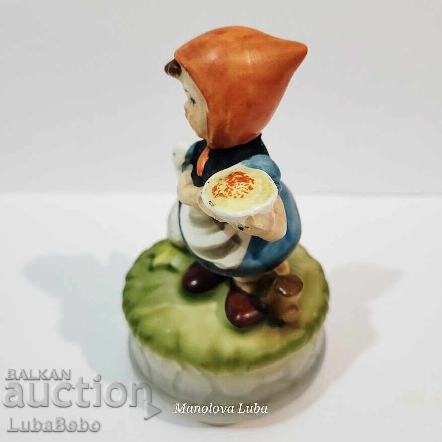 Cutie muzicală vintage în stil Hummel - 6