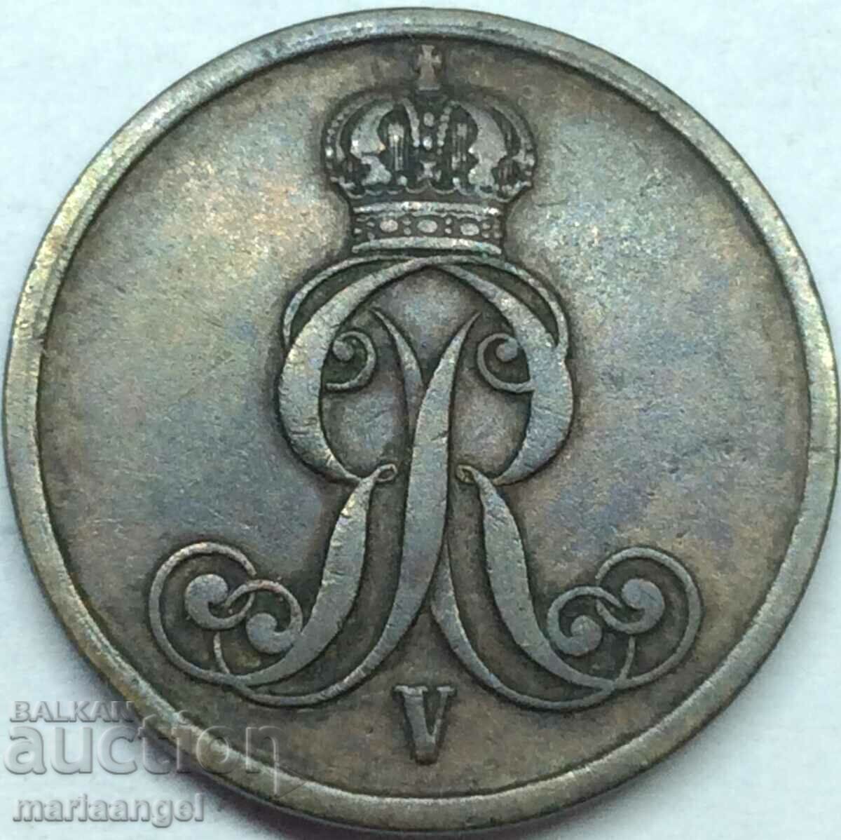 2 Pfennig 1853 Γερμανία Ανόβερο με τιμή € 13.28 | 25.97 BGN