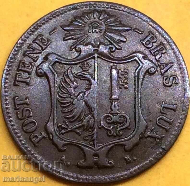 5 cenți 1847 Elveția cantonul Geneva