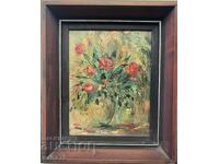 Beautiful original painting by Metodi Idakiev - Still Life - 2