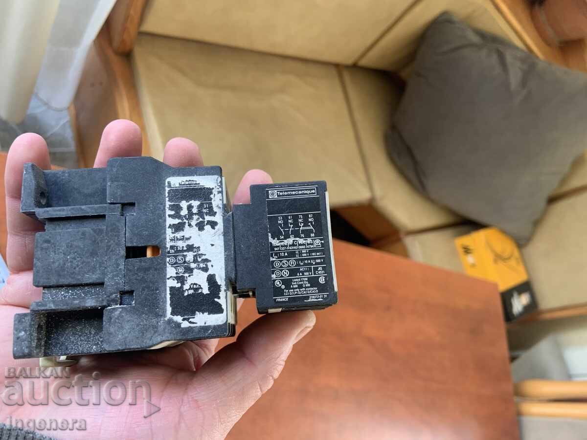 КОНТАКТОР 10А ЗА ПОЛЗВАНЕ ИЛИ СКРАП с цена € 5.00 | 9.78 лв.