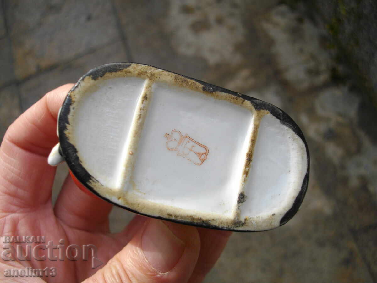 STAR PORCELAIN HEART MARKED - 7