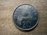 Сингапур - 20 цента (1996)