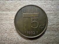Olanda - 5 cenți (1982)