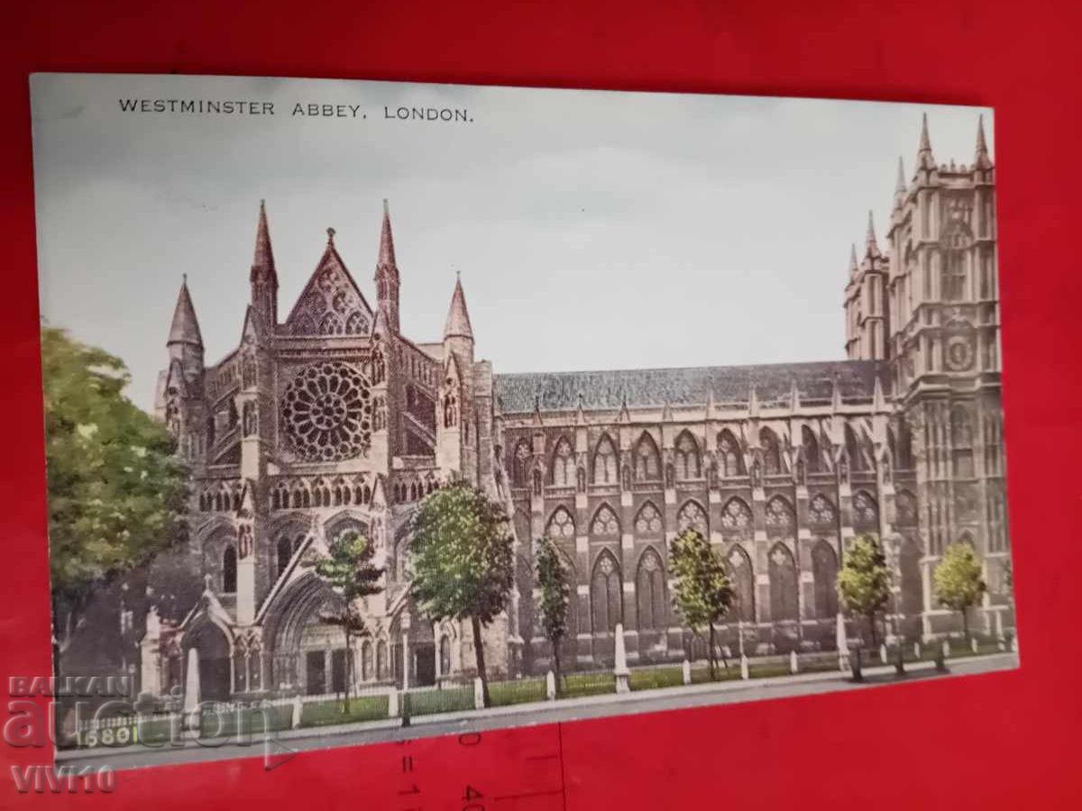 Carte poștală veche, Londra