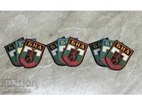 Lot Embleme BNA — 9 bucăți