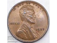 1 Σεντ 1923 ΗΠΑ Λίνκολν - Σπάνια χρονιά