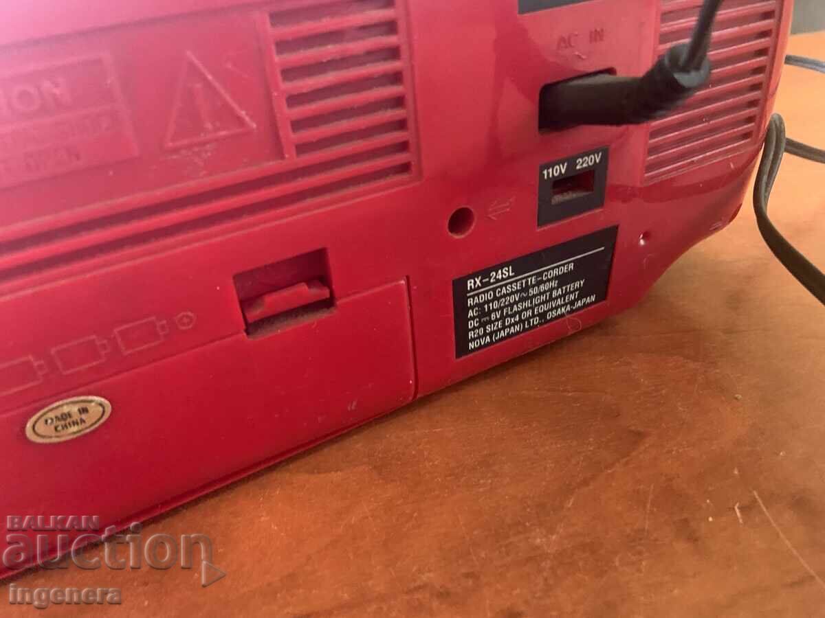 RADIO RADIOCASSETTE RECORDER "RX-24SL" - DOESN'T WORK! - 6
