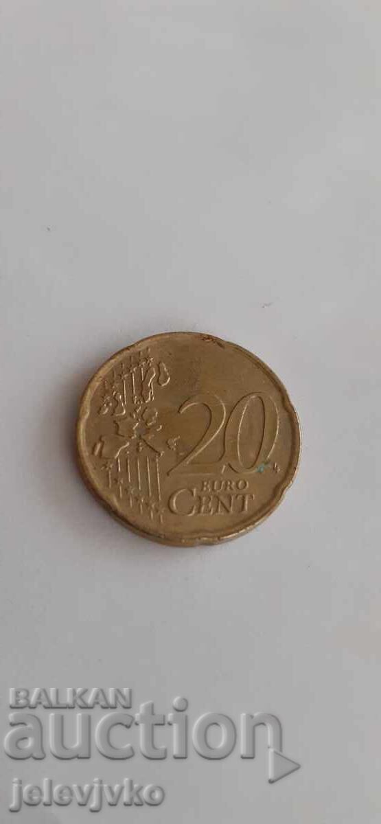 20 cenți euro