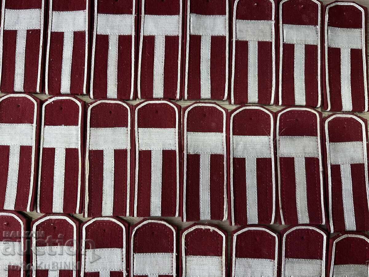 Auction  Lot of Militia Shoulder Boards - Sergeant Major - 20 sets