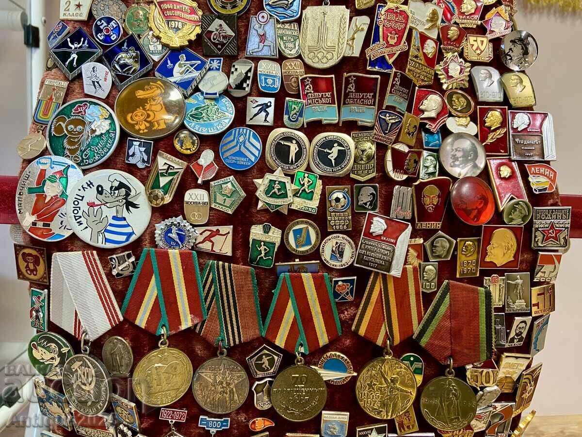 For sale: Collection of medals, badges, and commemorative signs - 5