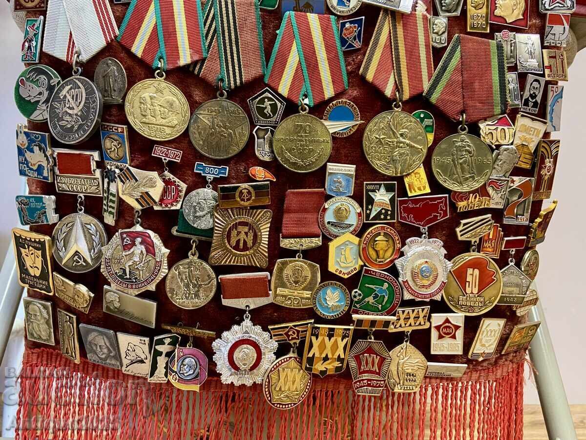 For sale: Collection of medals, badges, and commemorative signs - 6