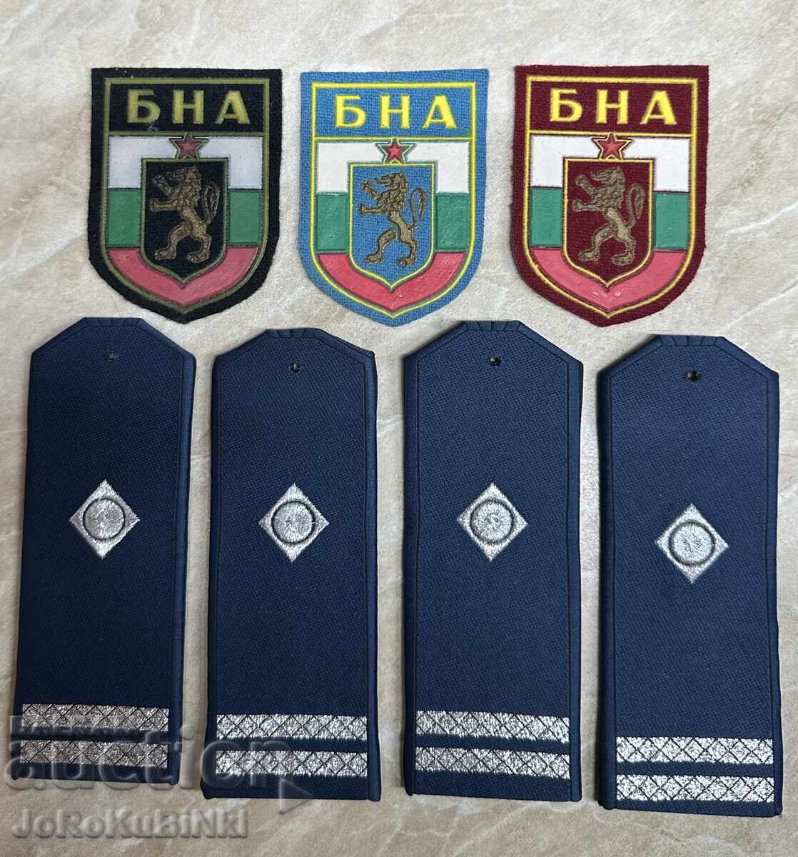 Лот Пагони и Емблеми на БНА до 1989 г.