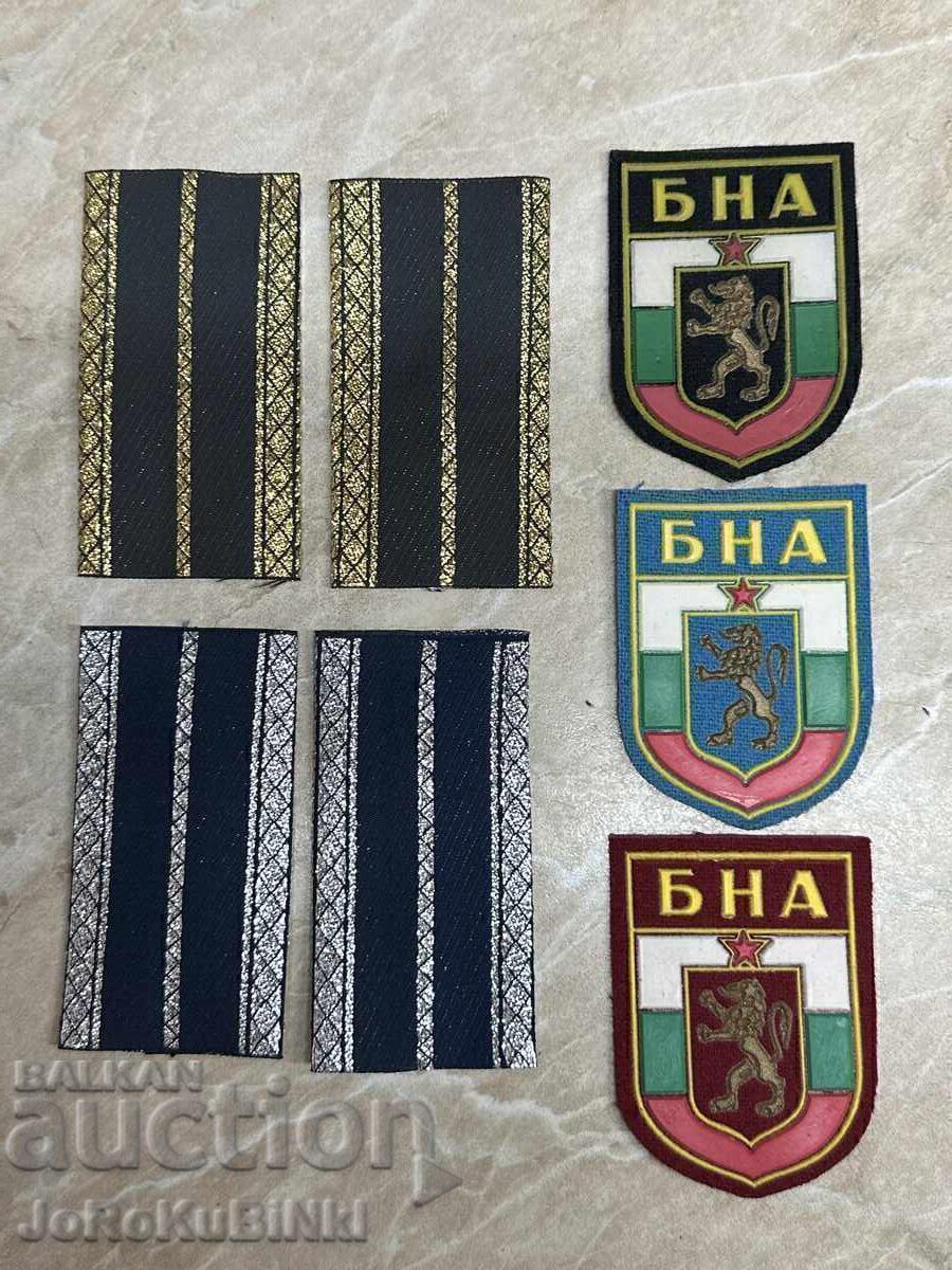 Λοτ Εμβλημάτων του ΒΝΑ μέχρι το 1989 και Επιρράμματα