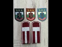 Лот Емблеми на БНА и Пагони-Милиция
