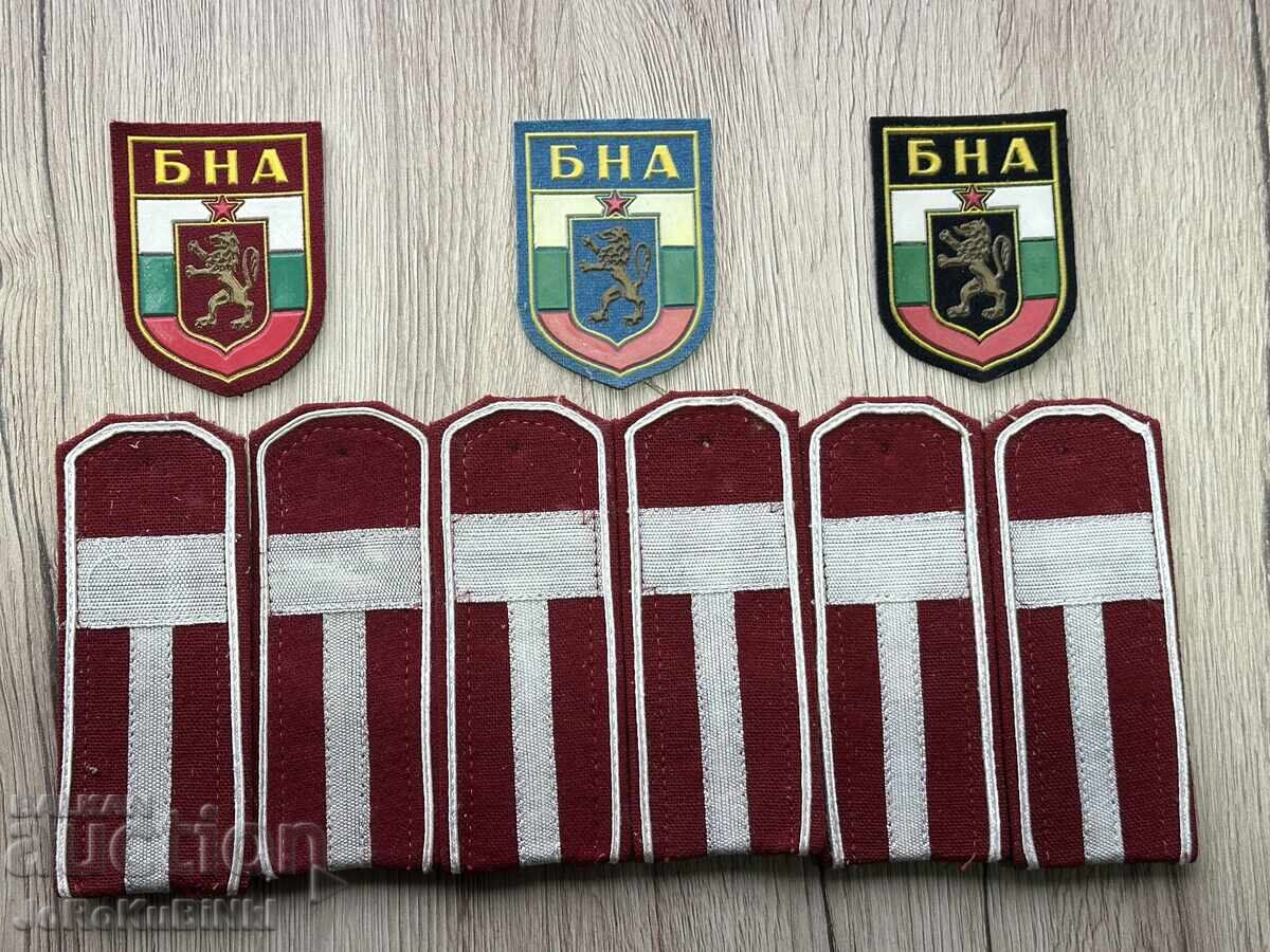 ЛОТ Пагони-Милиция и Емблеми на БНА до 1989 г.