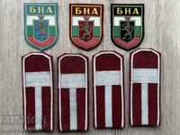 LOT Embleme BNA și Epoleți-Miliție până în 1989